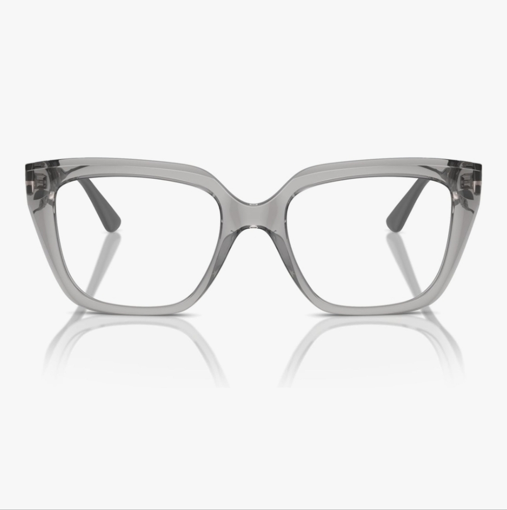 Vogue Eyewear Women's Vo5477b Square Prescription Eyewear Frames Transprent Grey
